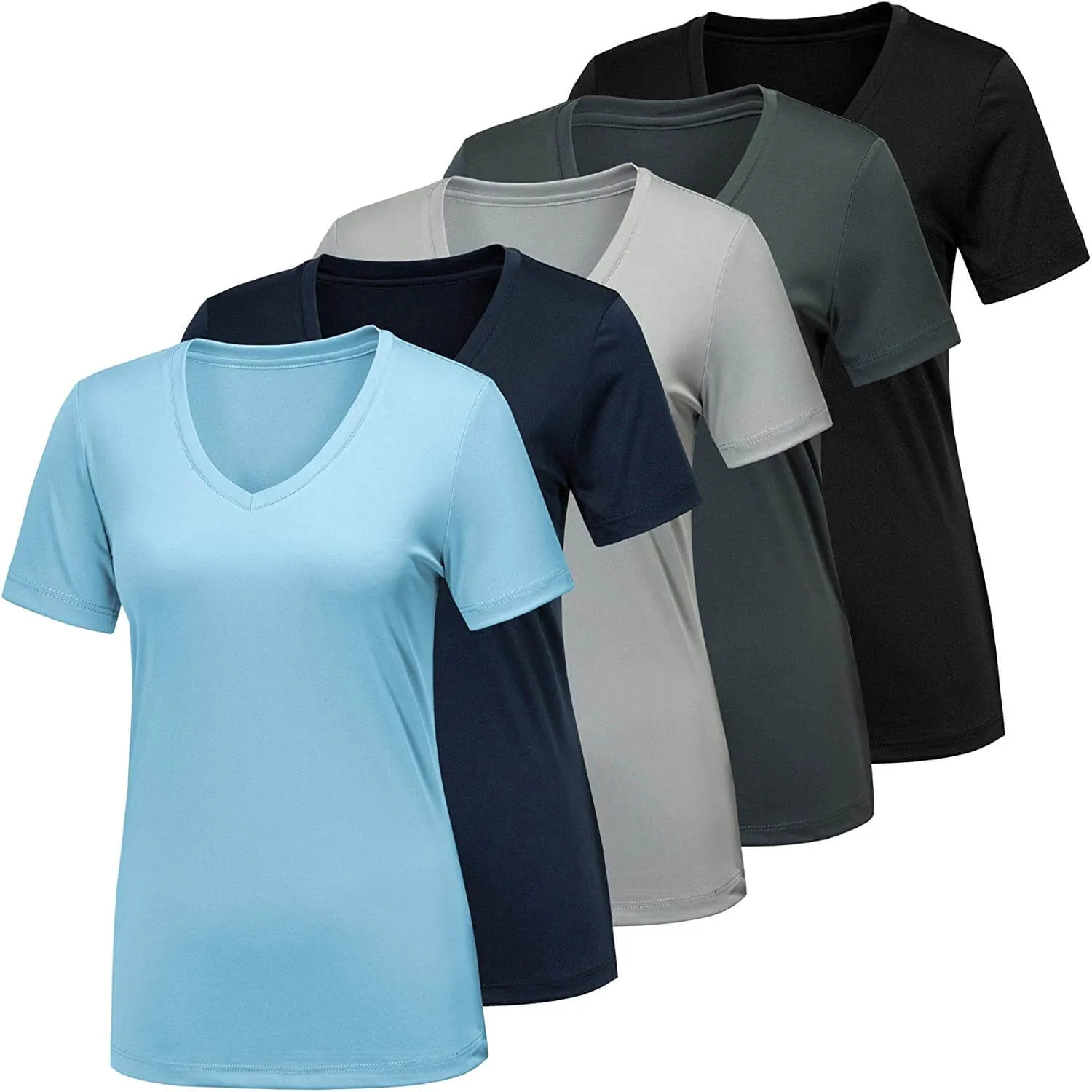 Women's Active Athletic Quick Dry Shirts 02