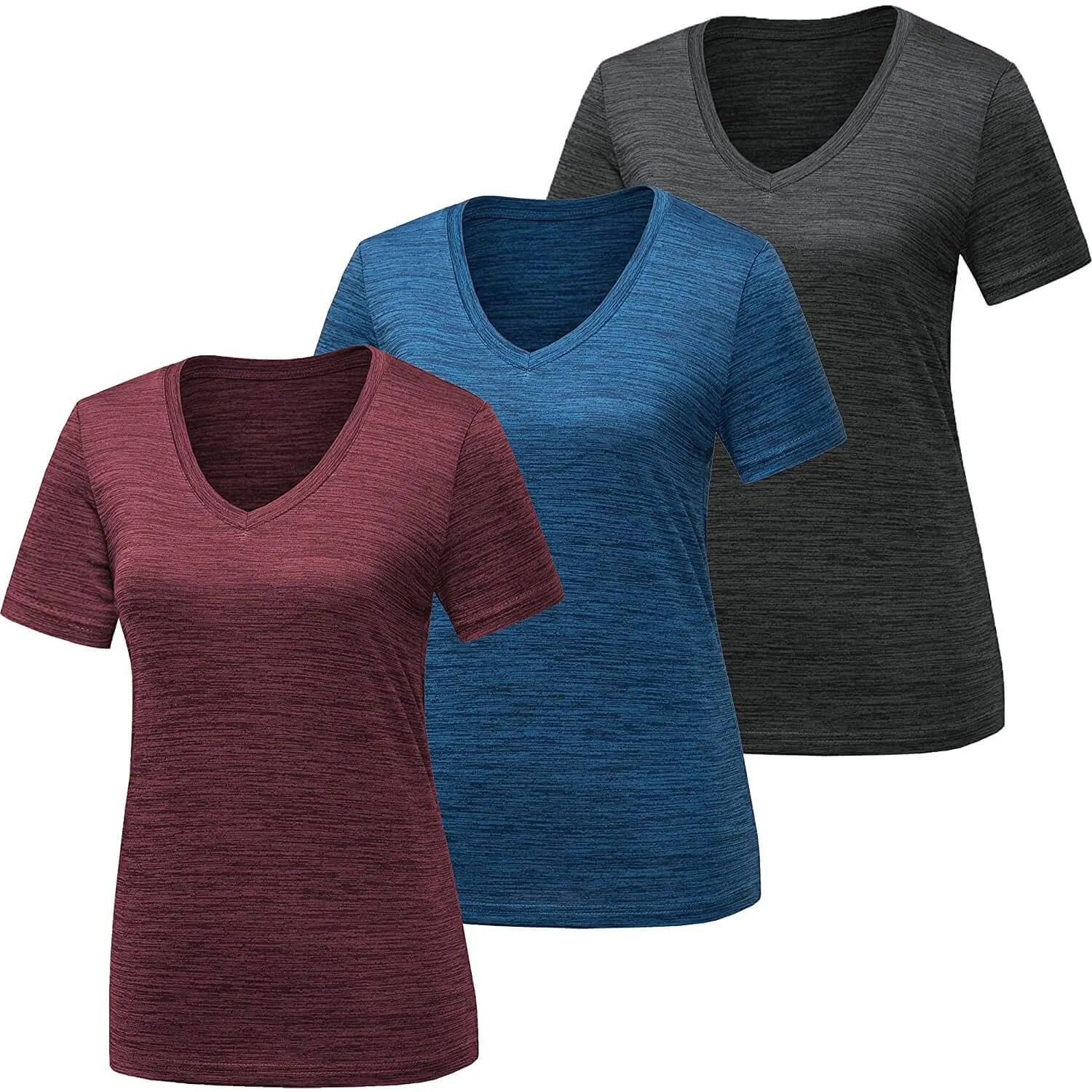 Women's Active Athletic Quick Dry Shirts 02