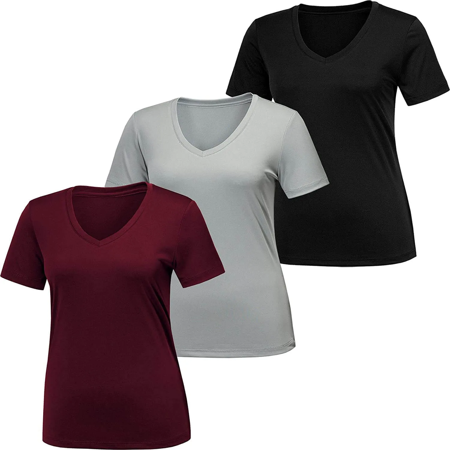 Women's Active Athletic Quick Dry Shirts 02