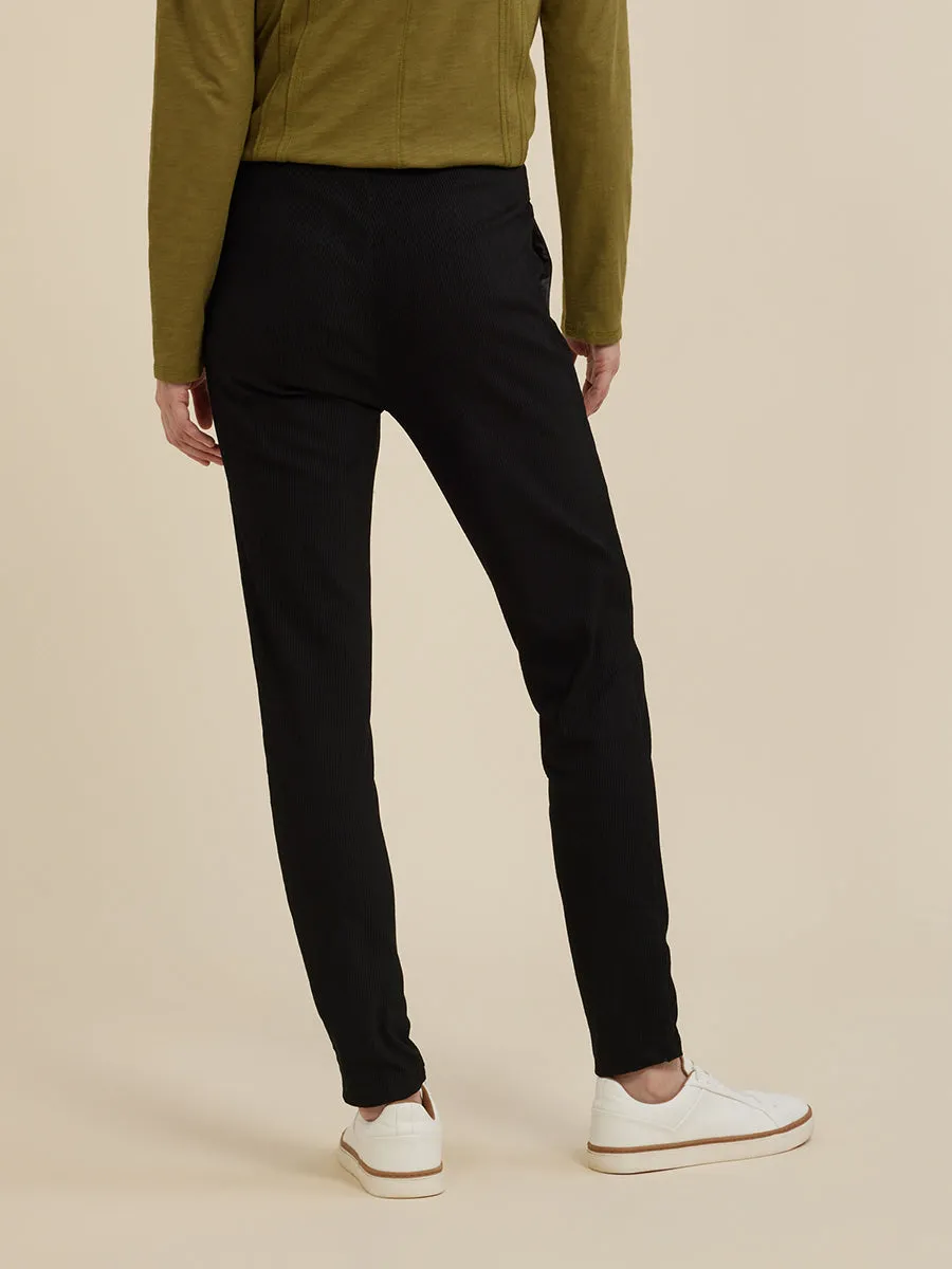 Yarra Trail - Cord Jegging Navy | YT24W8918