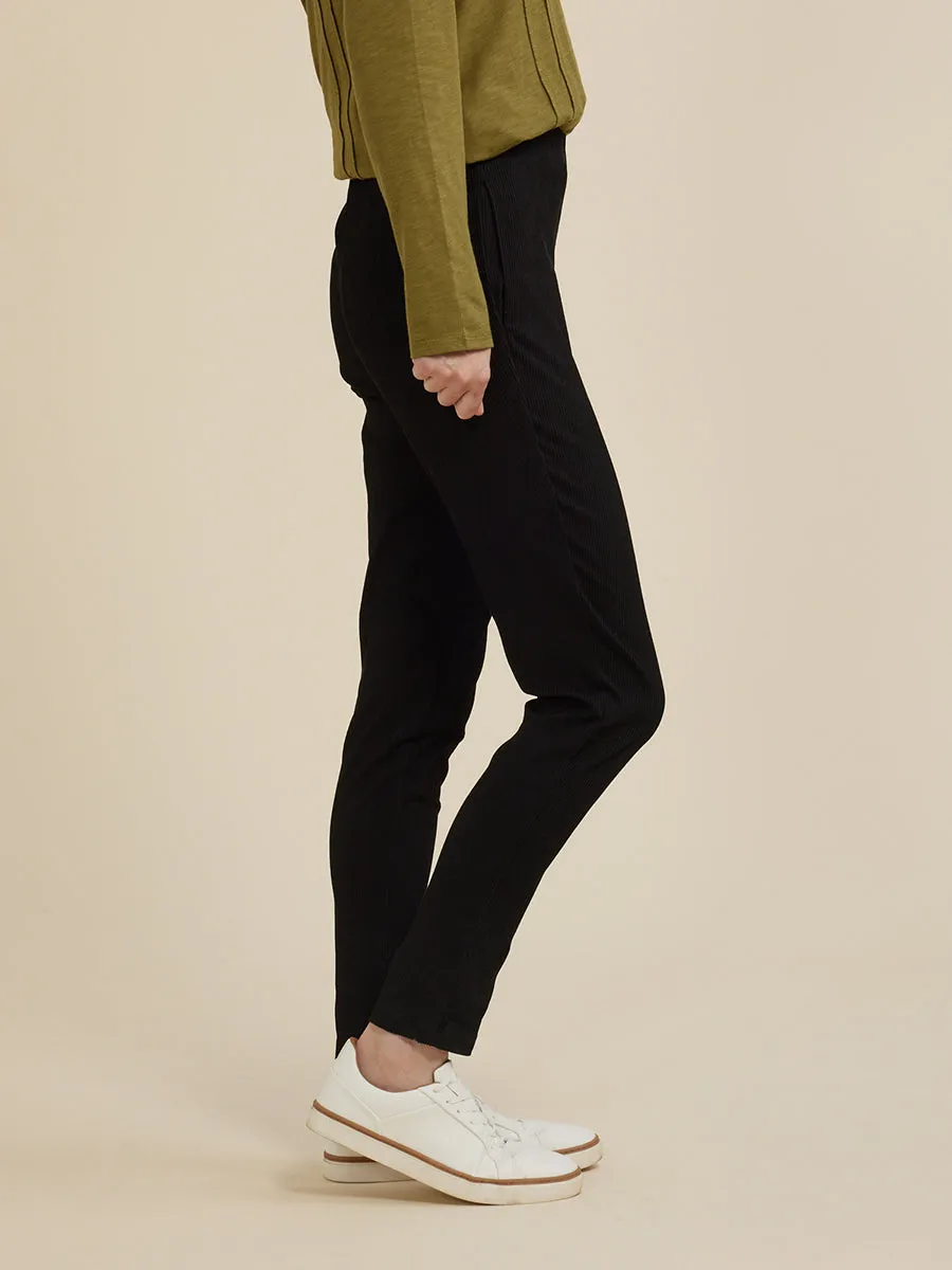 Yarra Trail - Cord Jegging Navy | YT24W8918