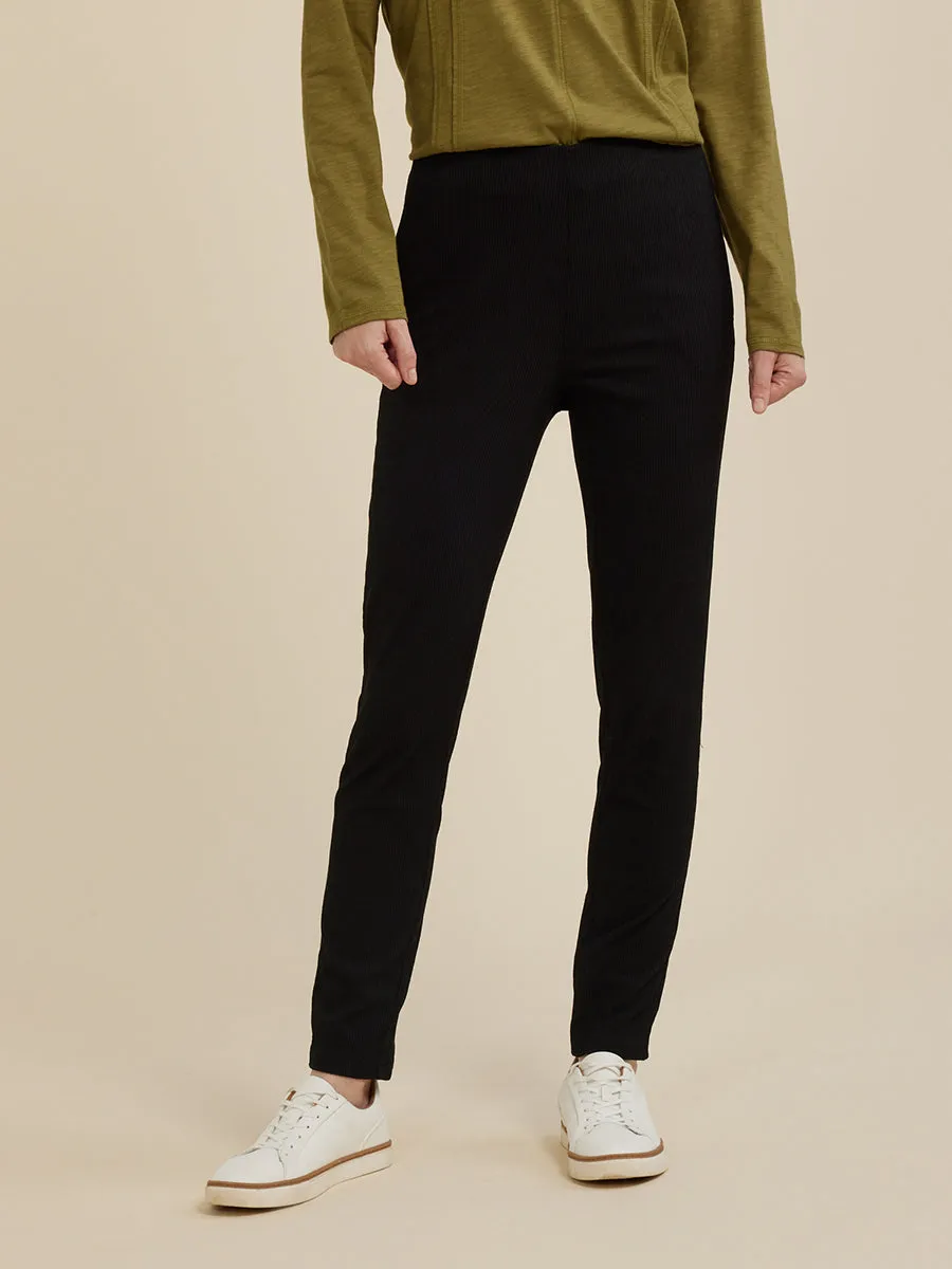 Yarra Trail - Cord Jegging Navy | YT24W8918