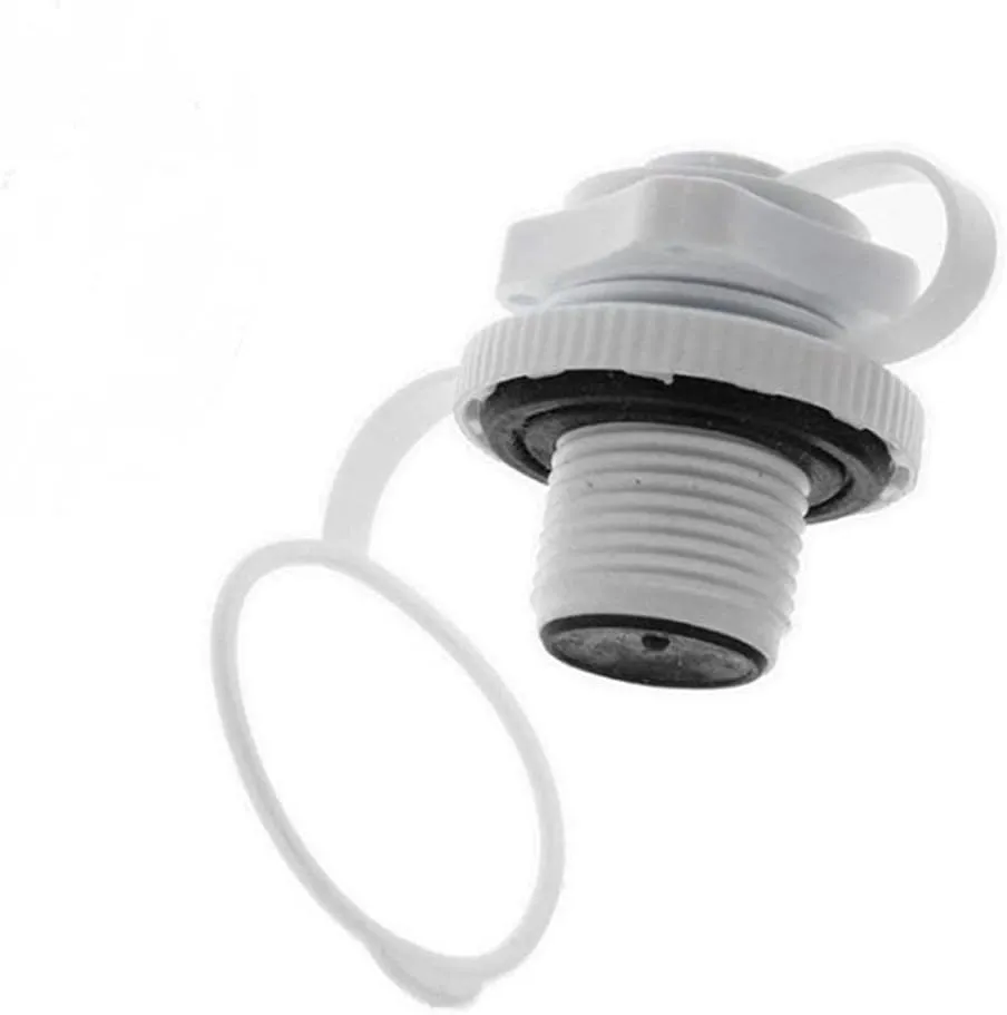 Zcargel Inflatable Boat Air Valve, Universal Kayak Boat Air Valve One-Way Inflation Replacement Screw for Inflatable Boat Inflatable Boat Raft with Base 2.2CM