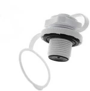 Zcargel Inflatable Boat Air Valve, Universal Kayak Boat Air Valve One-Way Inflation Replacement Screw for Inflatable Boat Inflatable Boat Raft with Base 2.2CM